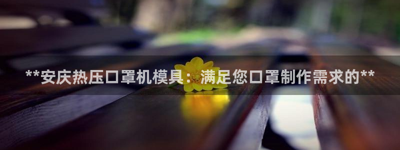 emc易倍出空款：**安庆热压口罩机模具：满足您口罩制作