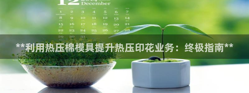 emc易倍官网：**利用热压棉模具提升热压印花业务：终极
