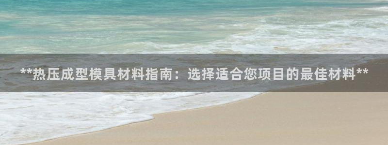 易倍申和易倍清的区别：**热压成型模具材料指南：选择适合