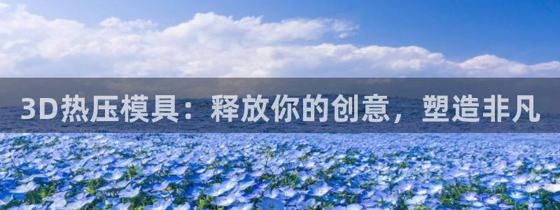 emc易倍ios官网：3D热压模具：释放你的创意，塑造非