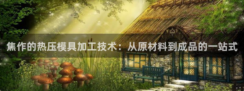 易倍电竞,有球必应：焦作的热压模具加工技术：从原材料到成